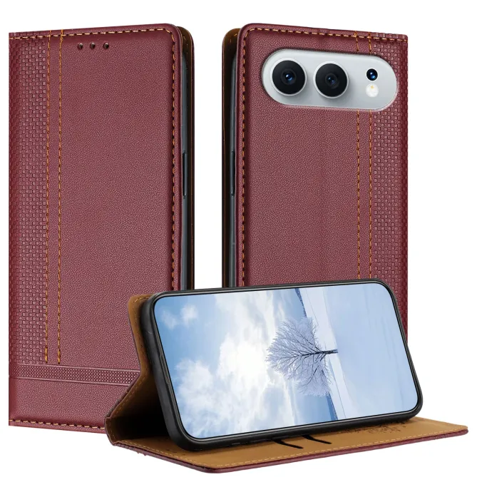 Flip Cover Honor 500 Coutures avec Porte-Cartes