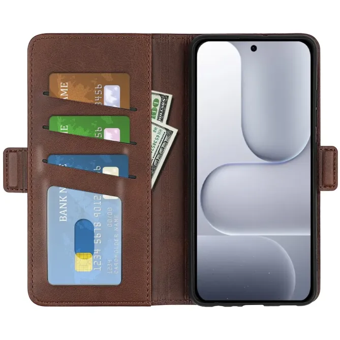 Housse Honor 500 portefeuille revêtement simili cuir mat