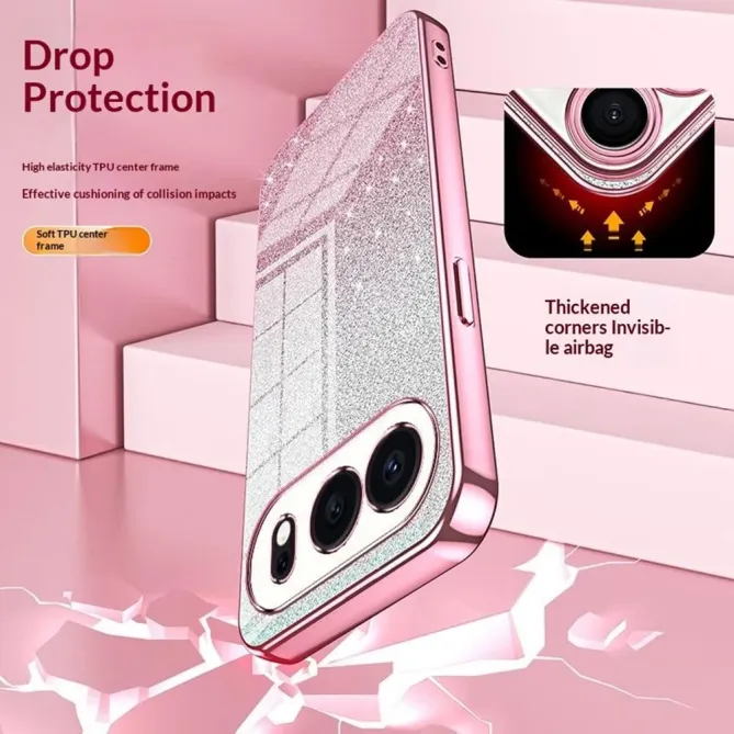 Coque Honor 500 Paillettes Dégradé