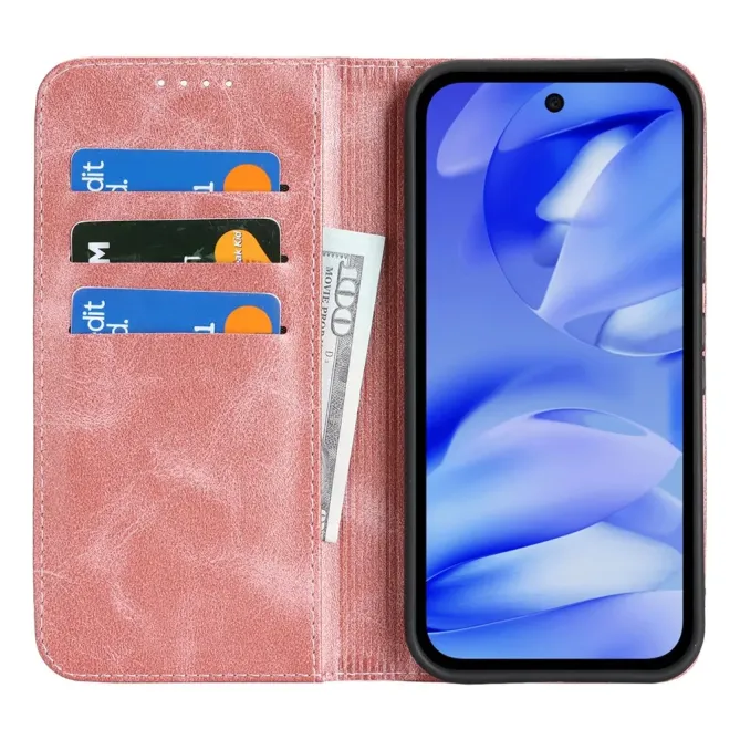 Flip Cover Google Pixel 10a Imitation Cuir Rétro