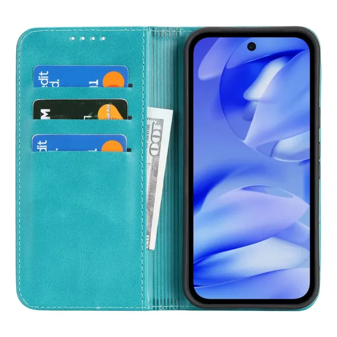 Flip Cover Google Pixel 10a Imitation Cuir Rétro