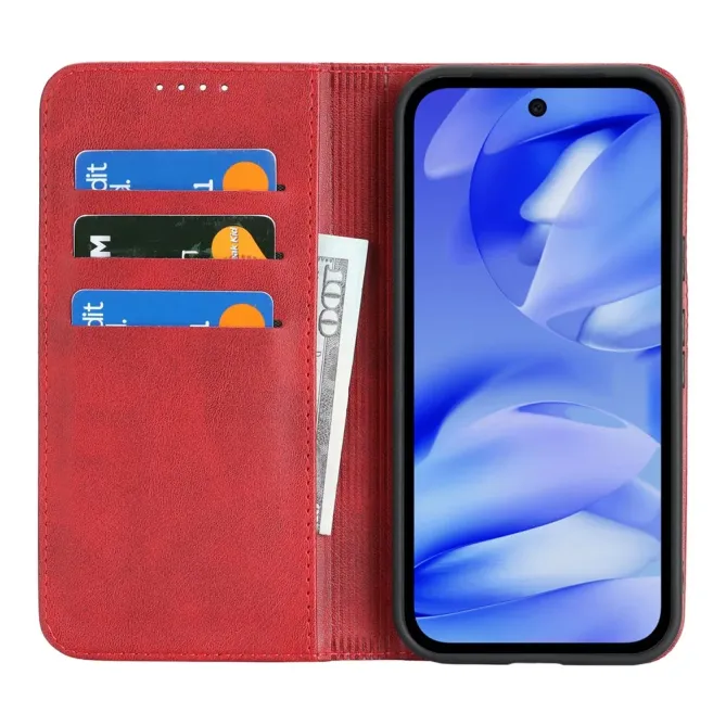 Flip Cover Google Pixel 10a Imitation Cuir Rétro