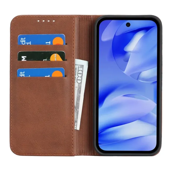 Flip Cover Google Pixel 10a Imitation Cuir Rétro