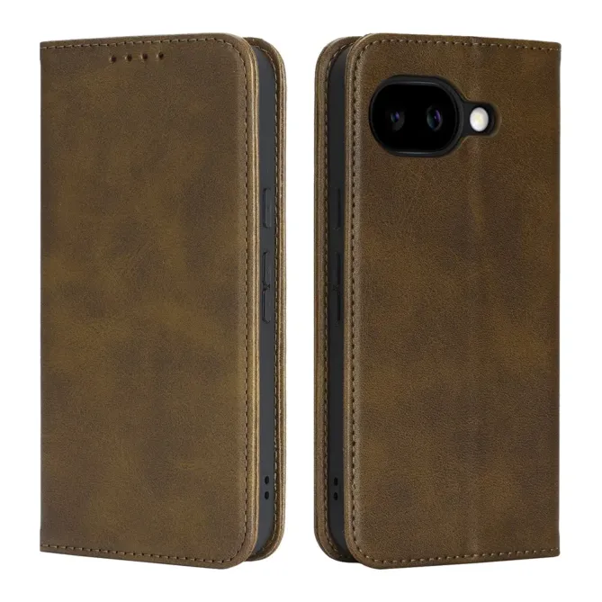 Flip Cover Google Pixel 10a Imitation Cuir Rétro