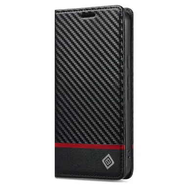 Flip cover Google Pixel 10a fibre de carbone Horizontal Stripe