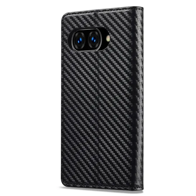 Flip cover Google Pixel 10a fibre de carbone Vertical Stripe