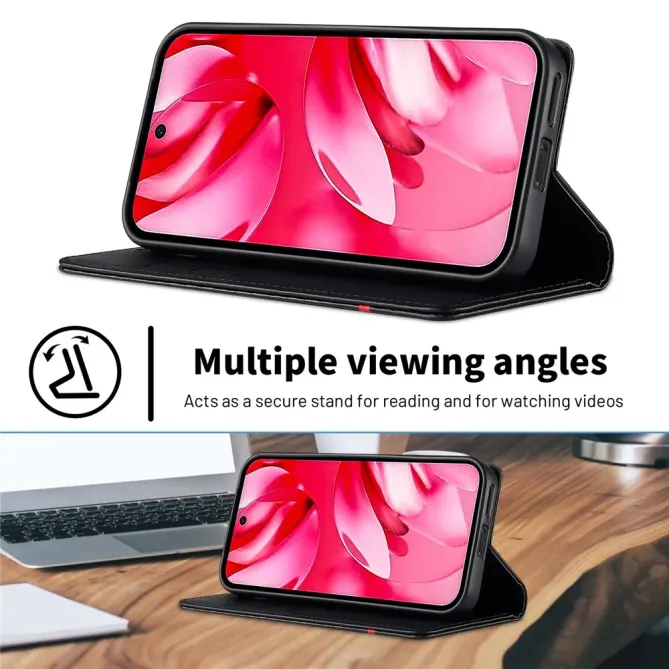 Flip cover Google Pixel 10a fibre de carbone Vertical Stripe