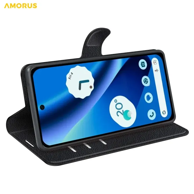 Housse Google Pixel 10a portefeuille style cuir