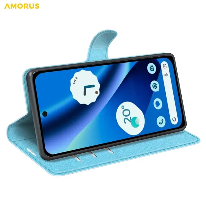 Housse Google Pixel 10a portefeuille style cuir