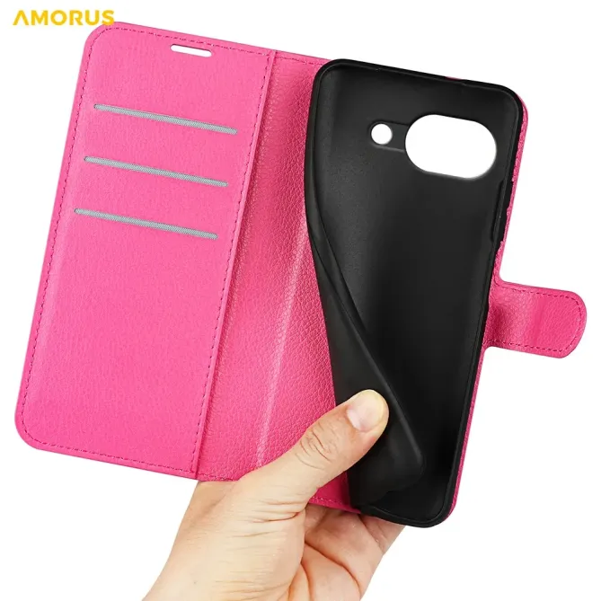 Housse Google Pixel 10a portefeuille style cuir