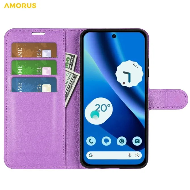 Housse Google Pixel 10a portefeuille style cuir