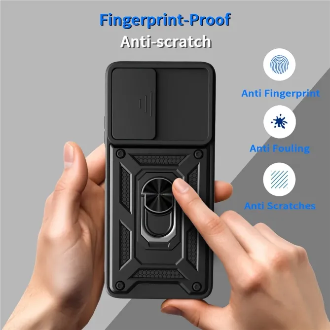 Coque Moto G06 / G06 Power Hybride Fonction Support et Cache Objectif