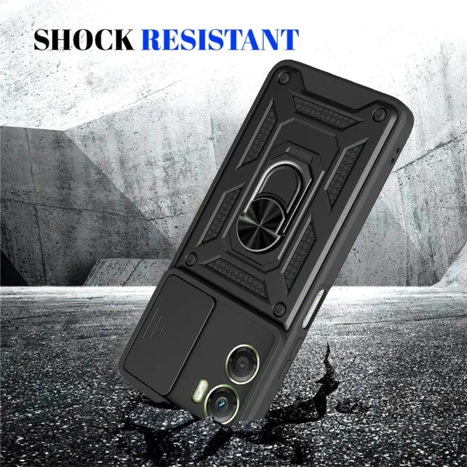 Coque Moto G06 / G06 Power Hybride Fonction Support et Cache Objectif