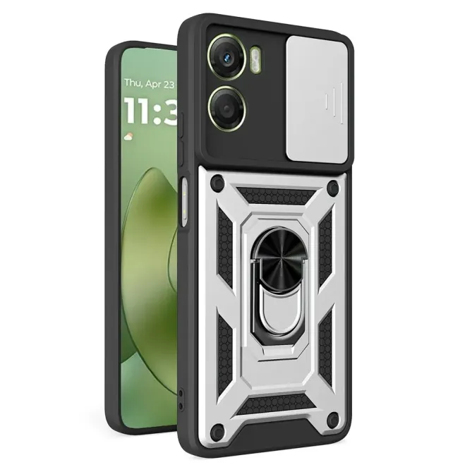 Coque Moto G06 / G06 Power Hybride Fonction Support et Cache Objectif