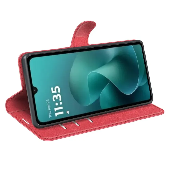 Housse Moto G06 / G06 Power portefeuille style cuir