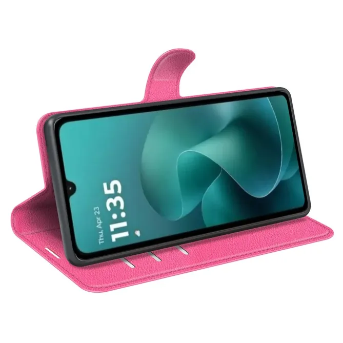 Housse Moto G06 / G06 Power portefeuille style cuir