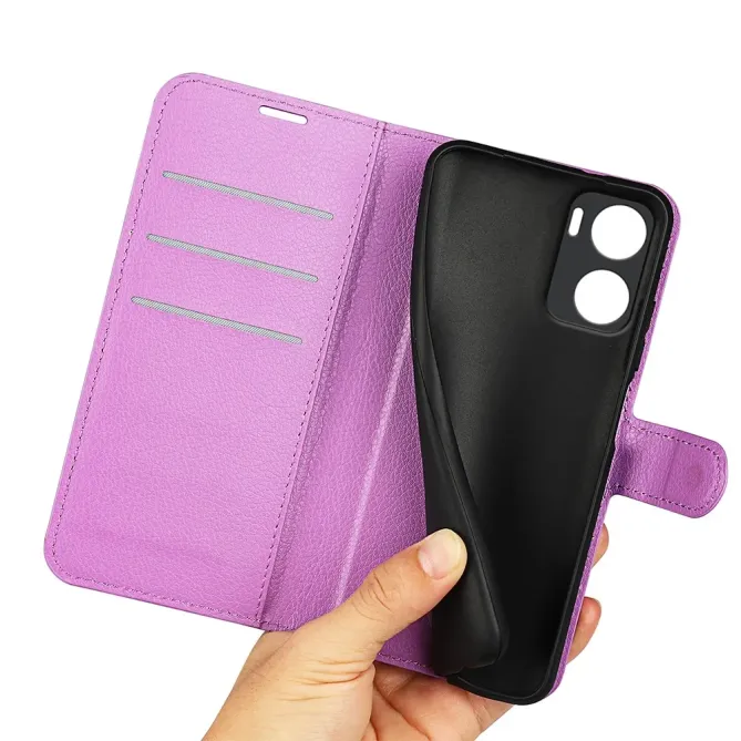 Housse Moto G06 / G06 Power portefeuille style cuir