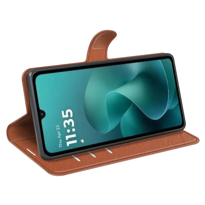 Housse Moto G06 / G06 Power portefeuille style cuir