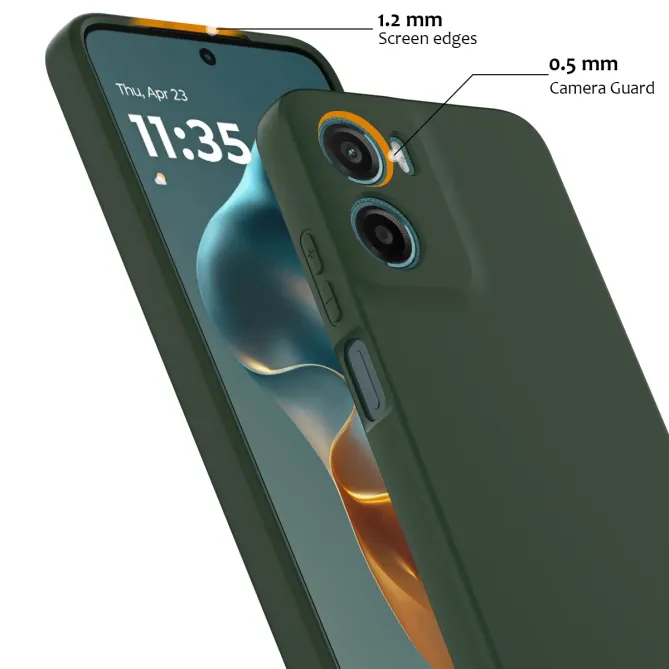 Coque Moto G06 / G06 Power Silicone Liquide Magnétique, Lanière
