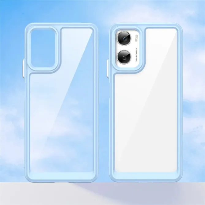 Coque Moto G06 / G06 Power Transparente Contour Couleuré