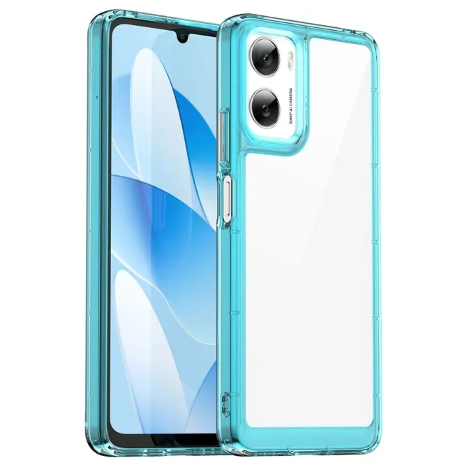 Coque Moto G06 / G06 Power Transparente Contour Couleuré