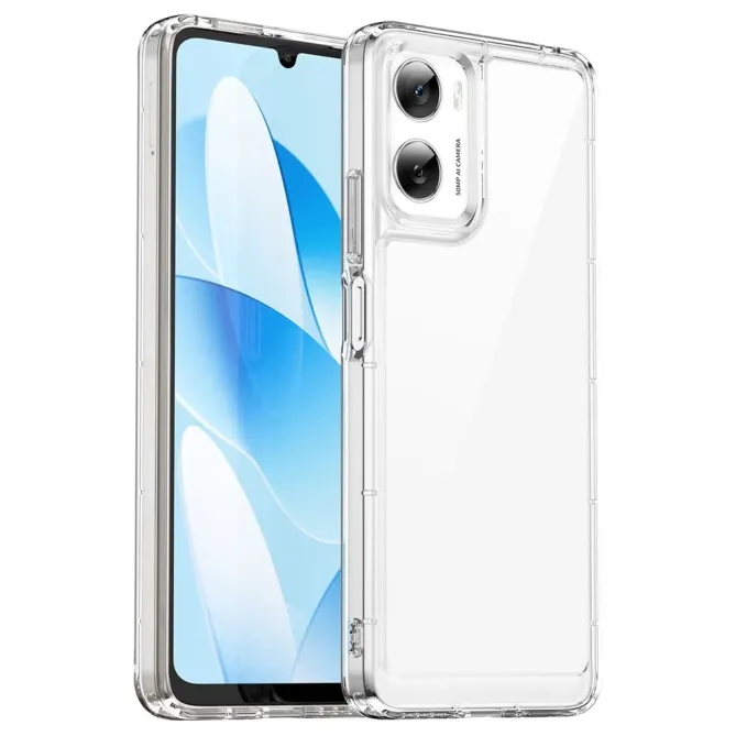 Coque Moto G06 / G06 Power Transparente Contour Couleuré