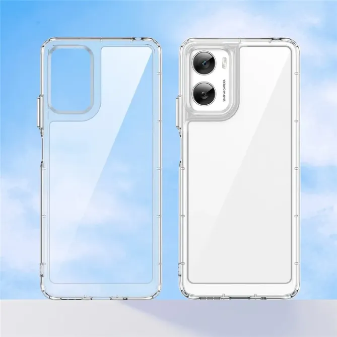Coque Moto G06 / G06 Power Transparente Contour Couleuré