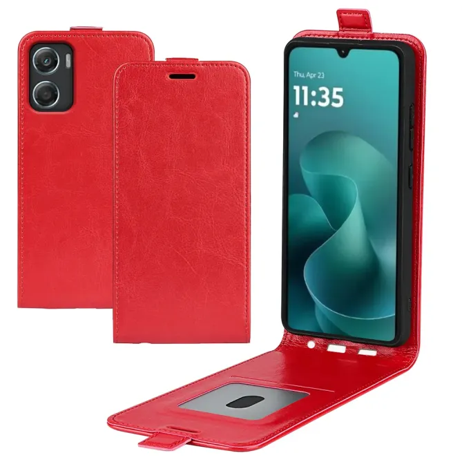 Étui Moto G06 / G06 Power simili cuir avec rabat verticale