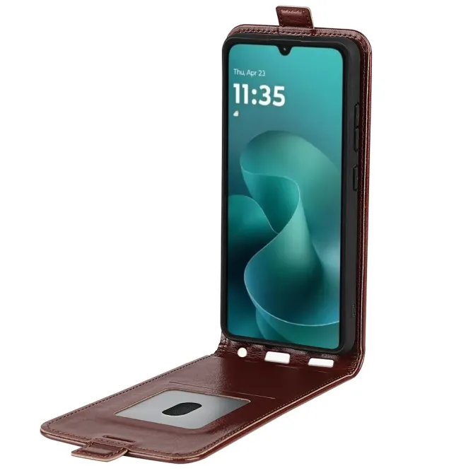 Étui Moto G06 / G06 Power simili cuir avec rabat verticale