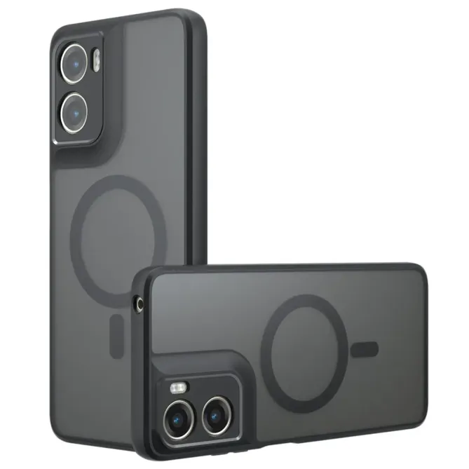 Coque Moto G06 Power / Moto G06 Revêtement Mat Magnétique