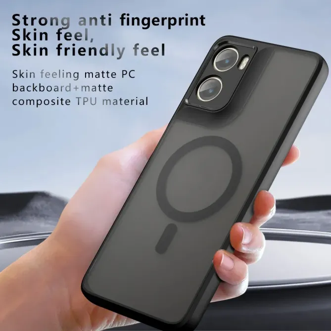 Coque Moto G06 Power / Moto G06 Revêtement Mat Magnétique