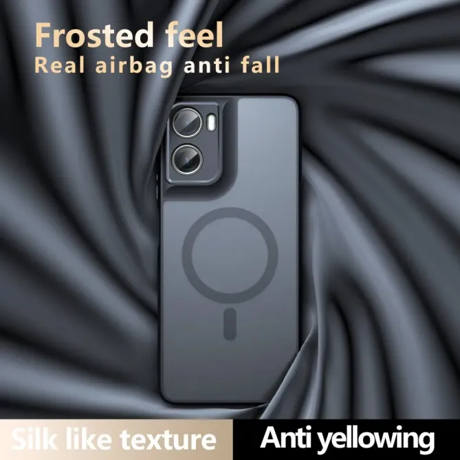 Coque Moto G06 Power / Moto G06 Revêtement Mat Magnétique