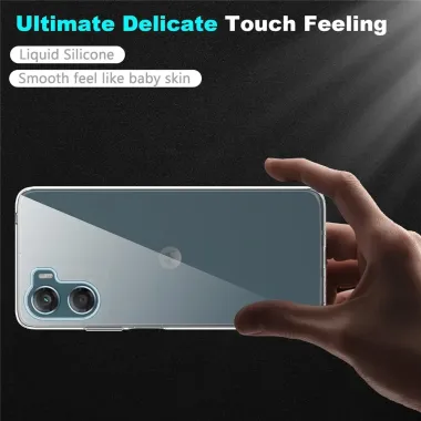 Coque Moto G06 Power / Moto G06 Transparente avec Verre Trempé