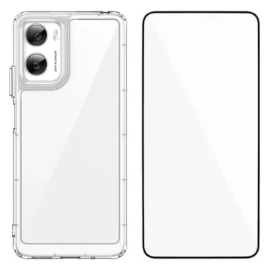 Coque transparente Moto G06 Power / Moto G06 avec écran en verre tremp