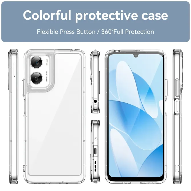Coque transparente Moto G06 Power / Moto G06 avec écran en verre tremp