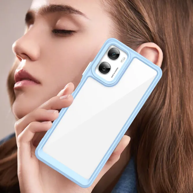Coque Moto G06 Power / Moto G06 Contour Couleuré avec Verre Trempé
