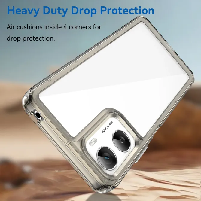 Coque Moto G06 Power / Moto G06 Contour Couleuré avec Verre Trempé
