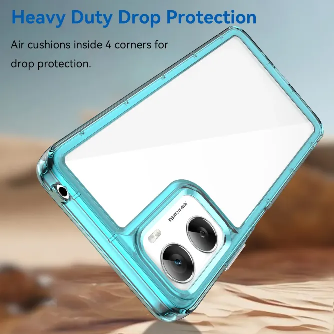 Coque Moto G06 Power / Moto G06 Contour Couleuré avec Verre Trempé