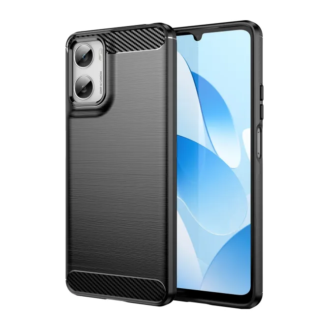 Coque Moto G06 Power / Moto G06 flexible effet brossé avec verre tremp