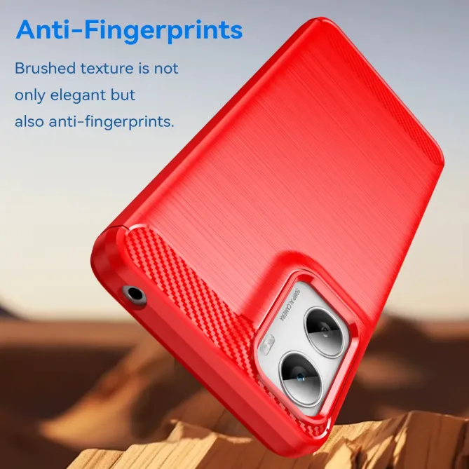 Coque Moto G06 Power / Moto G06 flexible effet brossé avec verre tremp