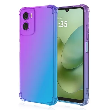 Coque Moto G06 Power / Moto G06 Transparente Bicolore