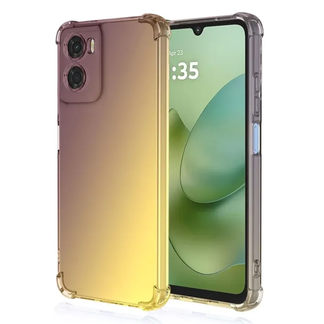 Coque Moto G06 Power / Moto G06 Transparente Bicolore