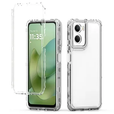 Coque Moto G06 Power / Moto G06 Intégrale Transparente 3-en-1