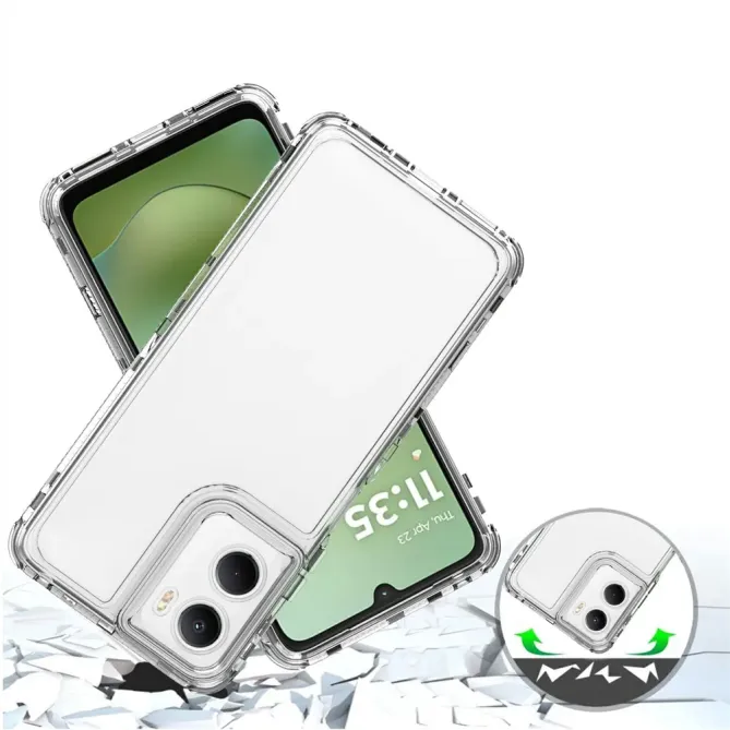 Coque Moto G06 Power / Moto G06 Intégrale Transparente 3-en-1