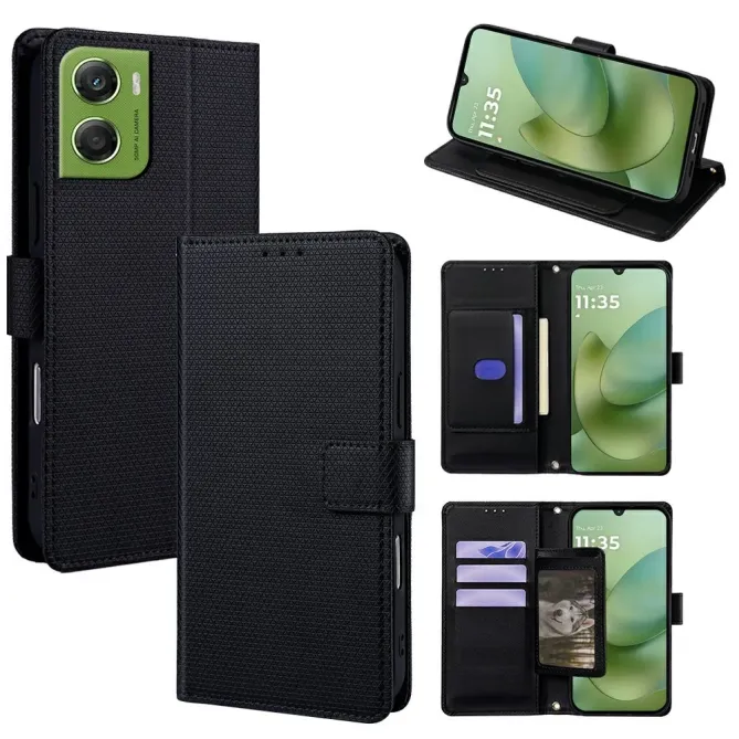 Housse Moto G06 Power / Moto G06 Triangles Imprimés