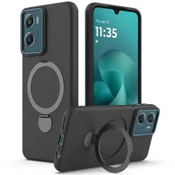 Coque Moto G06 Power / Moto G06 Magnétique avec Anneau Rotatif