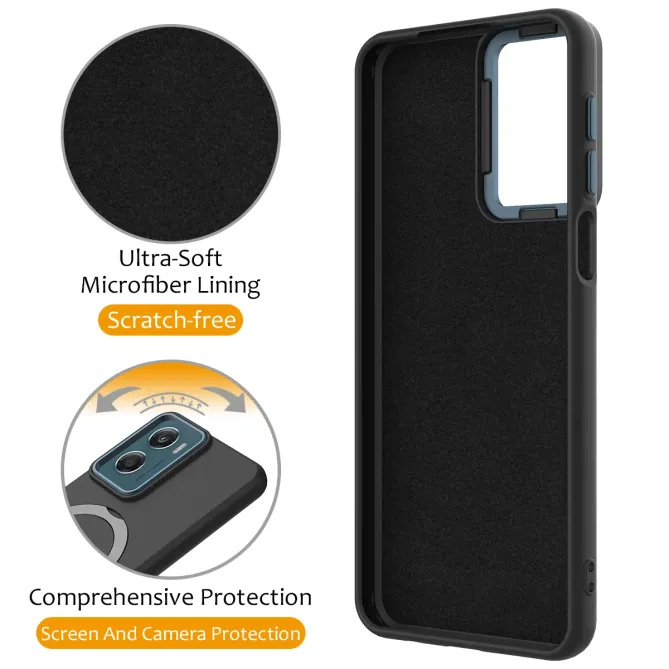 Coque Moto G06 Power / Moto G06 Magnétique avec Anneau Rotatif