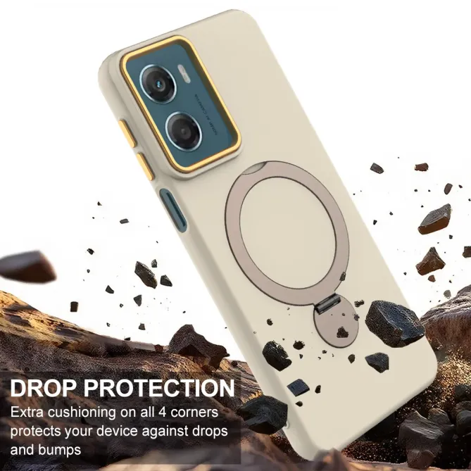 Coque Moto G06 Power / Moto G06 Magnétique avec Anneau Rotatif