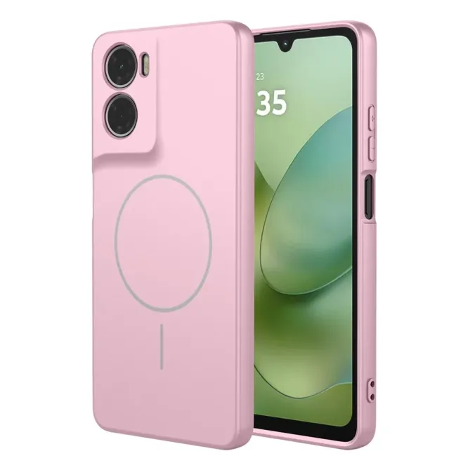 Coque Moto G06 Power / Moto G06 Silicone Liquide Magnétique