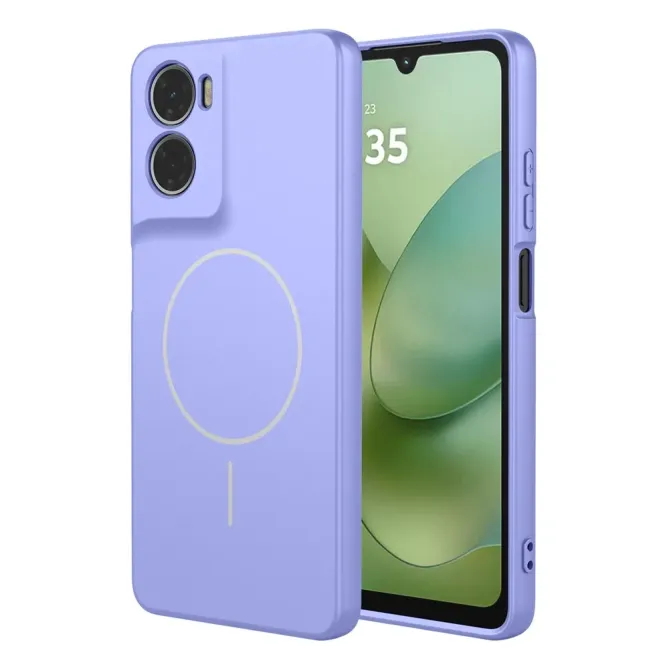 Coque Moto G06 Power / Moto G06 Silicone Liquide Magnétique